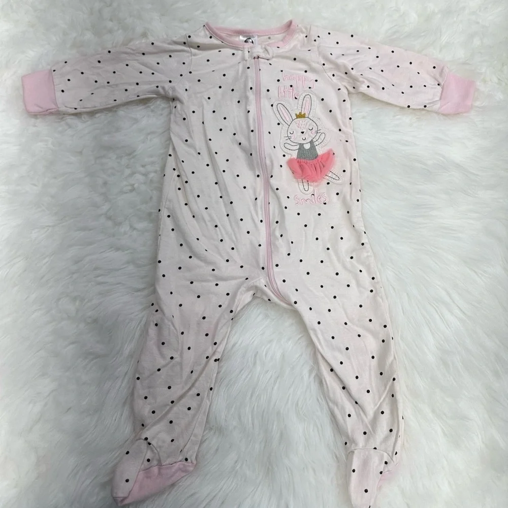 Gerber 6-9 months footies baby girl